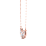 Load image into Gallery viewer, Diamond necklace in yellow gold with white diamonds of 0.75 ct in weight
