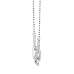 Load image into Gallery viewer, Diamond chain link necklace in yellow gold with white diamonds of 0.33 ct in weight
