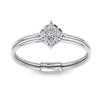 Load image into Gallery viewer, Beautiful Ring in white gold with white diamonds of 0.13 ct in weight
