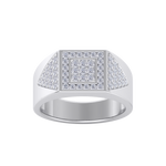Load image into Gallery viewer, Diamond ring in yellow gold with white diamonds of 0.77 ct in weight
