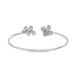 Load image into Gallery viewer, Cuff bracelet in yellow gold with white diamonds of 0.65 ct in weight
