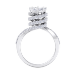 Load image into Gallery viewer, Beautiful Diamond ring in rose gold with white diamonds of 2.04 ct in weight
