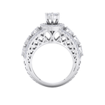 Load image into Gallery viewer, Beautiful ring in yellow gold with white diamonds of 1.28 ct in weight
