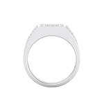 Load image into Gallery viewer, Diamond ring in yellow gold with white diamonds of 0.77 ct in weight
