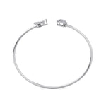 Load image into Gallery viewer, Cuff bracelet in yellow gold with white diamonds of 0.47 ct in weight
