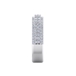 Load image into Gallery viewer, Diamond ring in white gold with white diamonds of 0.85 ct in weight
