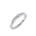 Load image into Gallery viewer, Beautiful Ring in white gold with white diamonds of 0.05 ct in weight
