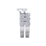 Load image into Gallery viewer, Bridal set in yellow gold with white diamonds of 1.75 ct in weight
