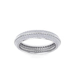 Load image into Gallery viewer, Eternity band in yellow gold with white diamonds of 0.96 ct in weight
