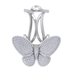 Load image into Gallery viewer, Enchanted butterfly ring in yellow gold with white diamonds of 2.79 ct in weight
