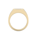 Load image into Gallery viewer, Diamond ring in yellow gold with white diamonds of 0.77 ct in weight
