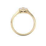 Load image into Gallery viewer, Diamond ring in yellow gold with white diamonds of 0.39 ct in weight

