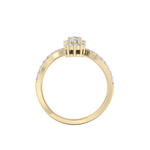 Load image into Gallery viewer, Diamond ring in rose gold with white diamonds of 0.53 ct in weight
