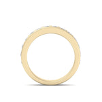 Load image into Gallery viewer, Classic Wedding band in rose gold with white diamonds of 1.01 ct in weight
