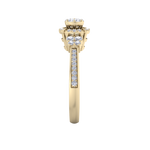 Load image into Gallery viewer, Diamond ring in yellow gold with white diamonds of 0.40 ct in weight
