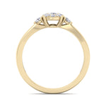 Load image into Gallery viewer, Elegant diamond ring in white gold with white diamonds of 0.33 ct in weight
