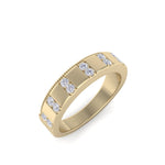 Load image into Gallery viewer, Beautiful Ring in yellow gold with white diamonds of 0.21 ct in weight
