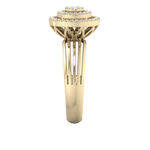 Load image into Gallery viewer, Diamond ring in yellow gold with white diamonds of 0.33 ct in weight
