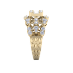 Load image into Gallery viewer, Diamond ring in yellow gold with white diamonds of 1.25 ct in weight
