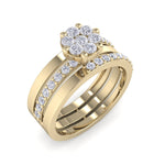 Load image into Gallery viewer, Beautiful ring in rose gold with white diamonds of 0.64 ct in weight
