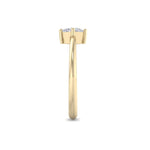 Load image into Gallery viewer, Petite Diamond ring in yellow gold with white diamonds of 0.25 ct in weight

