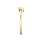 Load image into Gallery viewer, Dainty Diamond ring in yellow gold with white diamonds of 0.25 ct in weight
