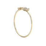 Load image into Gallery viewer, Cuff bracelet in white gold with white diamonds of 0.65 ct in weight
