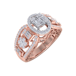 Load image into Gallery viewer, Diamond ring in white gold with white diamonds of 0.99 ct in weight
