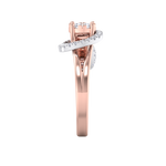 Load image into Gallery viewer, Diamond ring in yellow gold with white diamonds of 0.43 ct in weight
