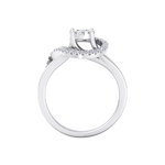 Load image into Gallery viewer, Diamond ring in white gold with white diamonds of 0.43 ct in weight

