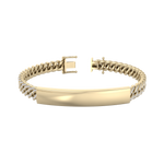 Load image into Gallery viewer, Bar diamond chain bracelet in rose gold with white diamond of 1.72 ct in weight
