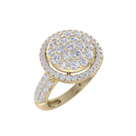 Load image into Gallery viewer, Beautiful ring in rose gold with white diamonds of 1.09 ct in weight
