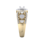 Load image into Gallery viewer, Diamond ring in yellow gold with white diamonds of 0.99 ct in weight
